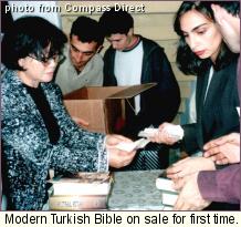 Turkish Bible Goes on Sale
