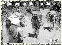 Delivering Bibles in China