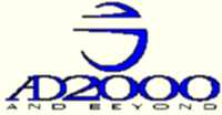 A.D. 2000 Logo