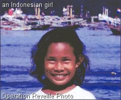 an Indonesian girl